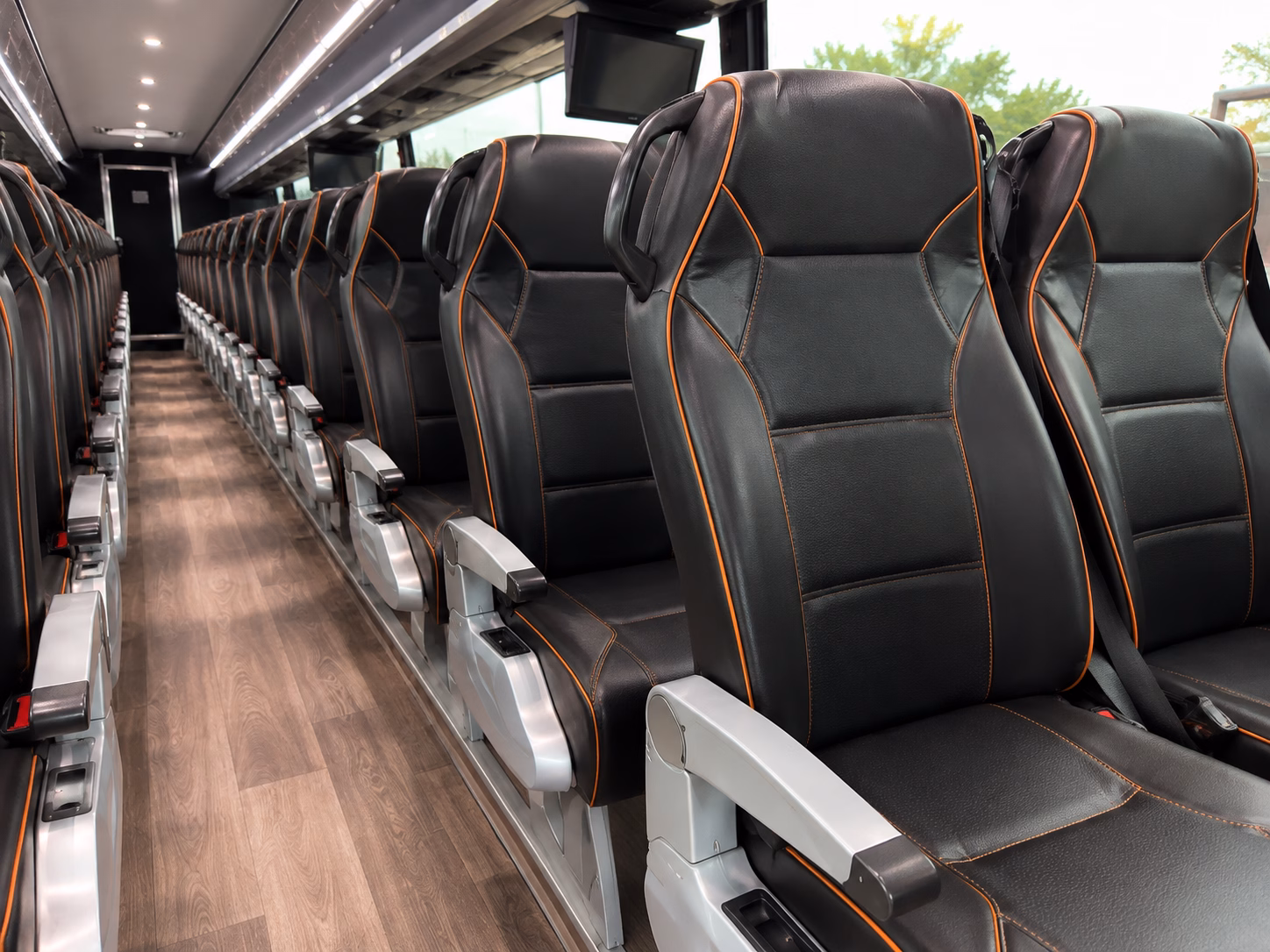 coconut creek charter bus rental inside