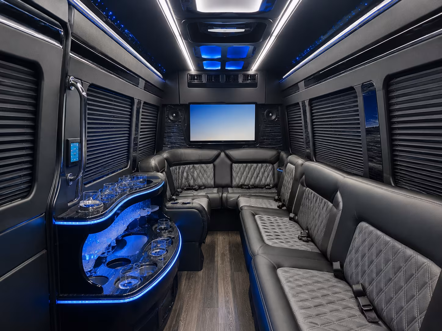 sprinter van transportation for groups and events across coconut creek